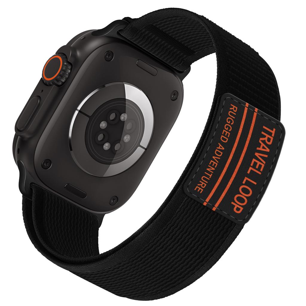 Нейлоновый ремешок для умных часов Ultra 2 10 46 мм 9 8 7 49 мм 45 мм 41 мм 44 мм 40 мм 42 мм 38 мм для умных часов серии 6 SE 5 4 3 2 1 спортивный мужской ремешок