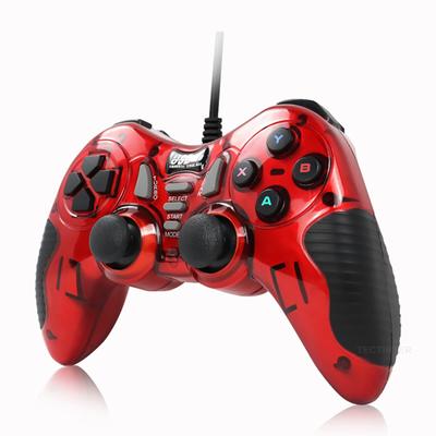 Игровой контроллер USB Проводной Двойной Игрок Портативный Геймпад для Компьютера ПК Windows Джойстик