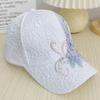 Lace Baseball Cap Mesh Sunscreen Hat Fashion Duck Tongue Hat  Spring and Summer