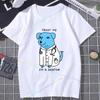 Dog Doctor Tops Cute Unisexs Clothes Y2k Vintage Funny T Shirts Oversized T-shirt Unisex T-shirts for Unisex Clothing Harajuku Graphic