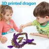 3D Печатные Драконы 3D Драконы С Гибкими Сочленениями Полностью Подвижные 3D Печатные Драконы Игрушки-Спиннеры Для Взрослых Мальчиков Детей