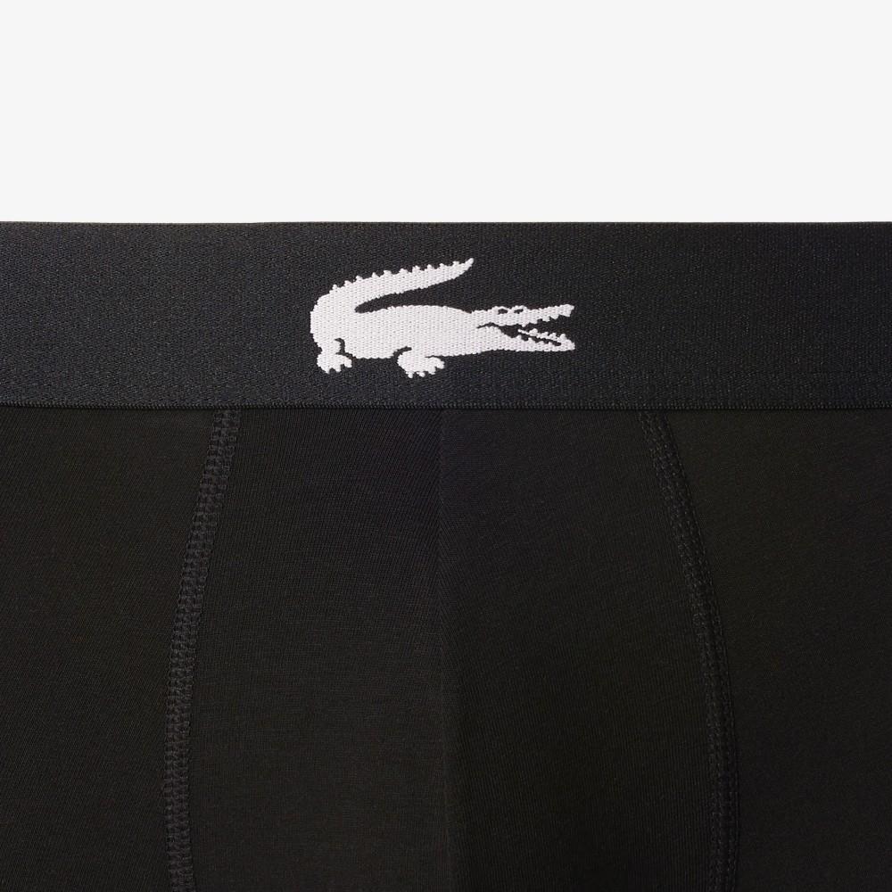 [Lacoste] Men's Big Croc Briefs 3-Pack 5H1291-55N9DI
