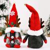 Christmas Faceless Gnomes Plush Santa Doll Ornaments Gonk Dwarf Elf Figure Xmas Decor Supplies