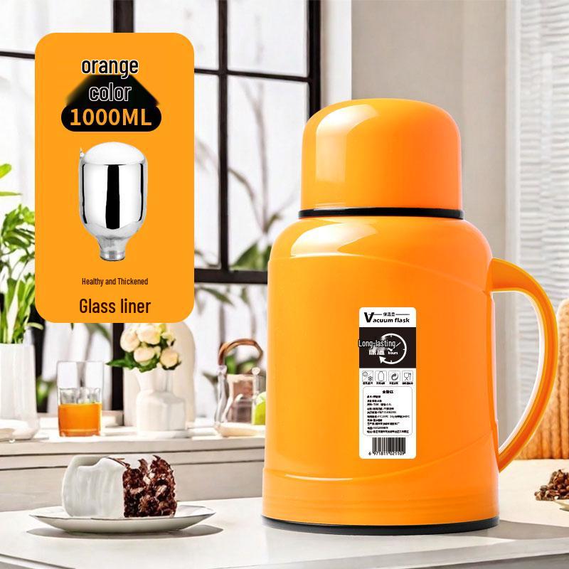 2026 Compact Household Insulated Thermos Flask – Lightweight & Classic Design for Student Dorms and Desktops