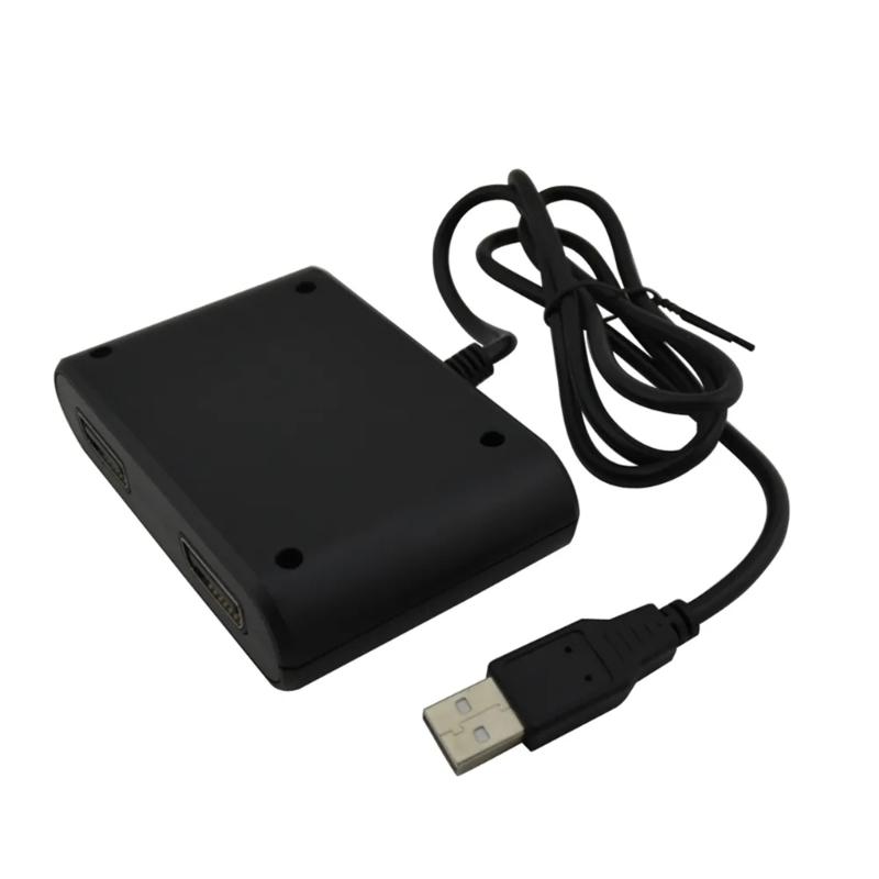 Game Controller Adapter Controller Adapter Converter for PC Double Port Gamepad Converter