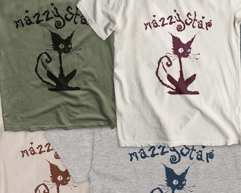 Vintage Style ‘Mazzy Star’ Rock Music Shirt, Vintage Rock Concert Shirt. Unisex T-Shirt