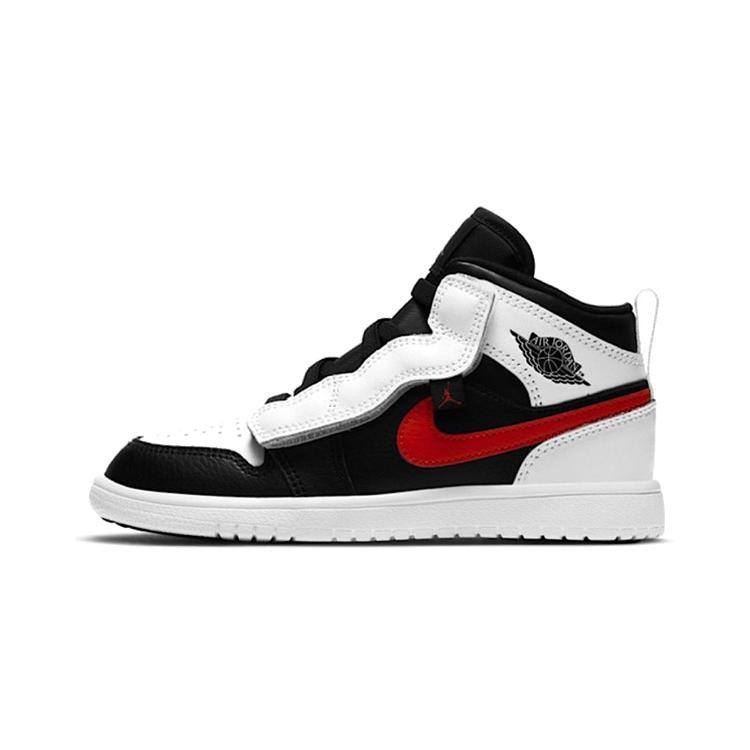 Jordan 1 Mid ALT White Black Red AR6351-075