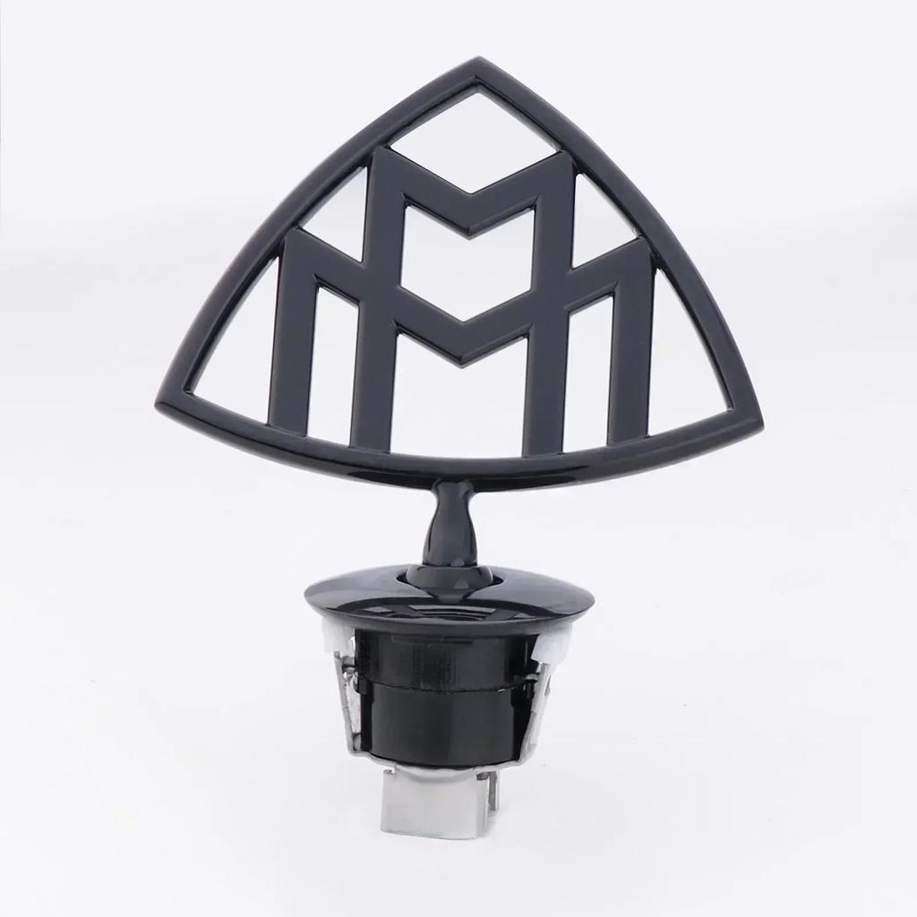CEV5 3D Car Front Bonnet Hood Emblem Round Zinc Alloy Badge For Mercedes Benz C E S Class W204 W205 W212 W213 W211 W220 W222 W223