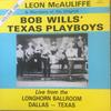 LP Record ORIGINAL TEXAS PLAYBOYS UNDER DIREC - Live From The Longhorn Ballroom, Da CW205 Jambalaya Recor 1989 US Blues Used