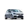 Для Volkswagen Golf 6 Batman Bat Зеркальный чехол Piano Black/2008-2012