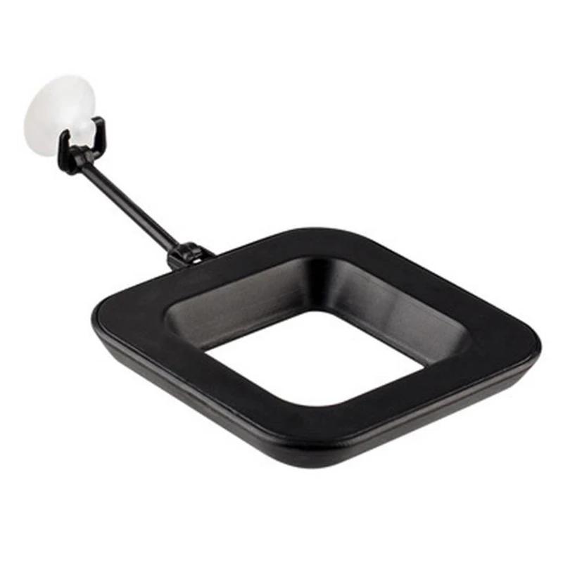 1pc Plastic Feeder Set With Suction Cup For Aquarium Red Worm Feeding Fish Tank Cone Live Food Tapered Hopper Basket Supplies