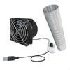 Energy-Efficient Ventilation Fan for Camping and Outdoor Use