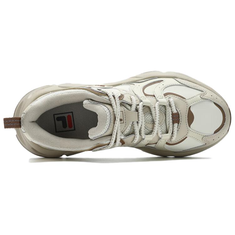 Fila MARS 3 Устойчивые к истиранию Низкие Беговые Кроссовки Женские Бежевый F12W442102FEP