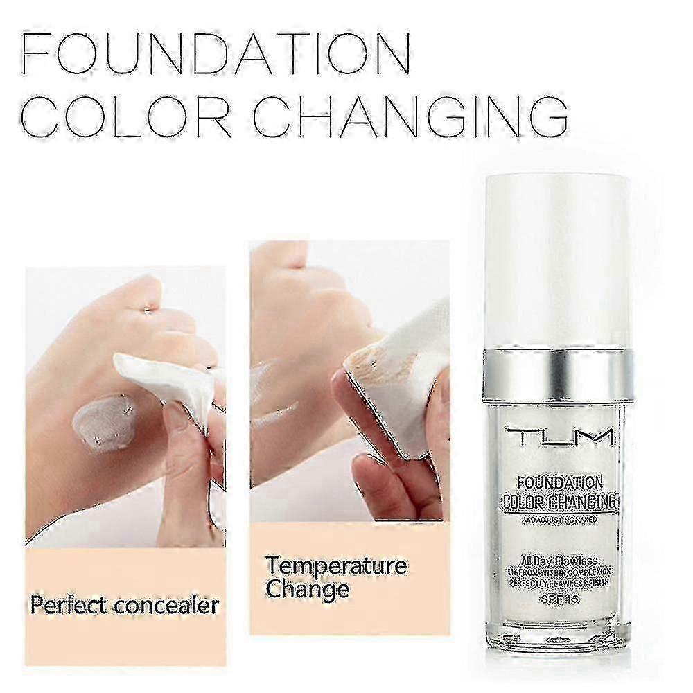 Magic Flawless Color Changing Foundation Tlm Makeup Change To Your Skin Tone Mnd less