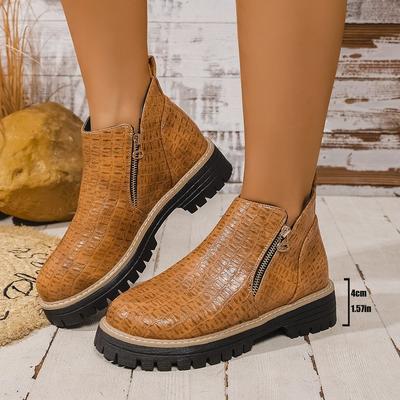 Большого размера короткие ботинки женские высокие повседневные короткие ботинки женский стиль мода женские ботинки Мартин