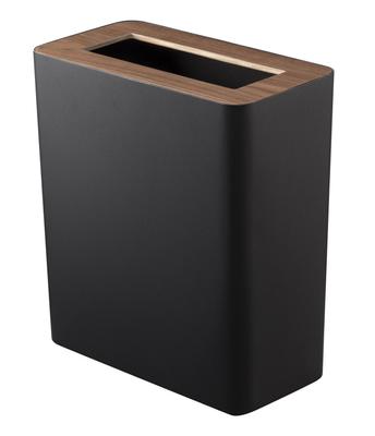 Jitsugyo Trash Can Square Brown W28 x D15 x H30cm RIN RIN Bag Be Seen Trash Can 3195 (Ямадзаки) приблизительно. Не мочь
