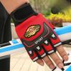 Cycling Gloves New Spring and Summer Men and Women Outdoor Bicycle Climbing Fitness Sports Sunshade Thin Half Finger Gloves
