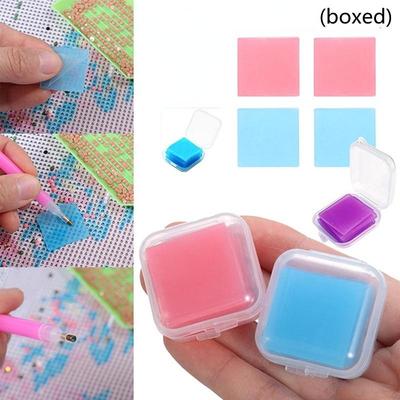 6шт в штучной упаковке 5D DIY Алмазная картина Клей Глина Вышивка Точка Дрель Ручка Алмазная картина Клей