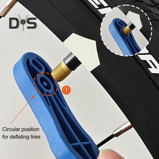 Многофункциональный рычаг для шин велосипеда, прочный пластиковый металлический, легкий, универсальный, инструменты для снятия шин для горного велосипеда, аксессуары для ремонта велосипеда