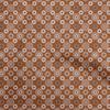 oneOone Ткань Cotton Flex Dusty Brown Block Craft Projects Decor Fabric Printed By The Yard 40 Inch