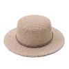 Hot-selling hollow straw hat seaside beach hat casual European and American beach hat French sunshade sunscreen straw hat