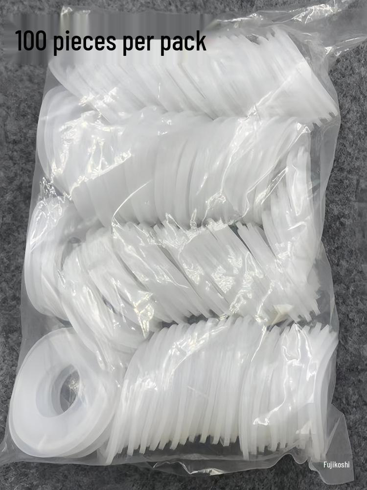 Silicone Quick-Release Sealing Ring & PTFE EPDM Fluoro Rubber Gasket Set