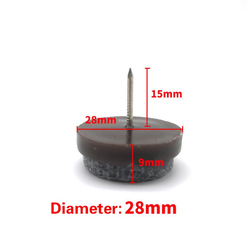 30 шт. Войлочные накладки для ногтей Противоскользящие Ножки для мебели Стола Защитные накладки для ножек мебели Защита деревянного пола Стопоры для стульев Войлочные накладки