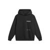 Li Ning CF Su Series Letter Hooded Fleece Pullover Long Sleeve Sweatshirt Men Sweatshirt Black AWDTB15-1