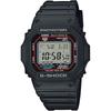 Мужские водонепроницаемые радиоуправляемые солнечные цифровые часы G-SHOCK серии 5600 - Черные (GW-...