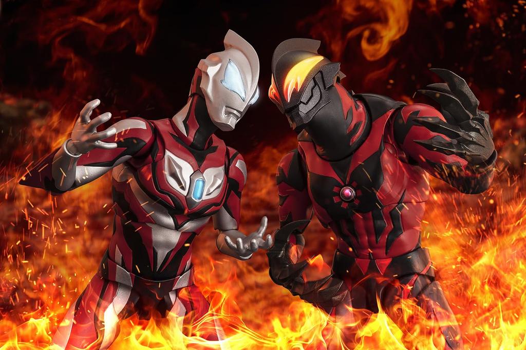 TAMASHII NATIONS Large Monster Battle Ultra Galaxy Legend THE MOVIE Ultraman Belial Heels 150mm Painted Movable Figure S.H.Figuarts (Darkness Ver.)