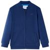 Children's Sweatshirt with Navy Blue Zip 92/104/116/128/140