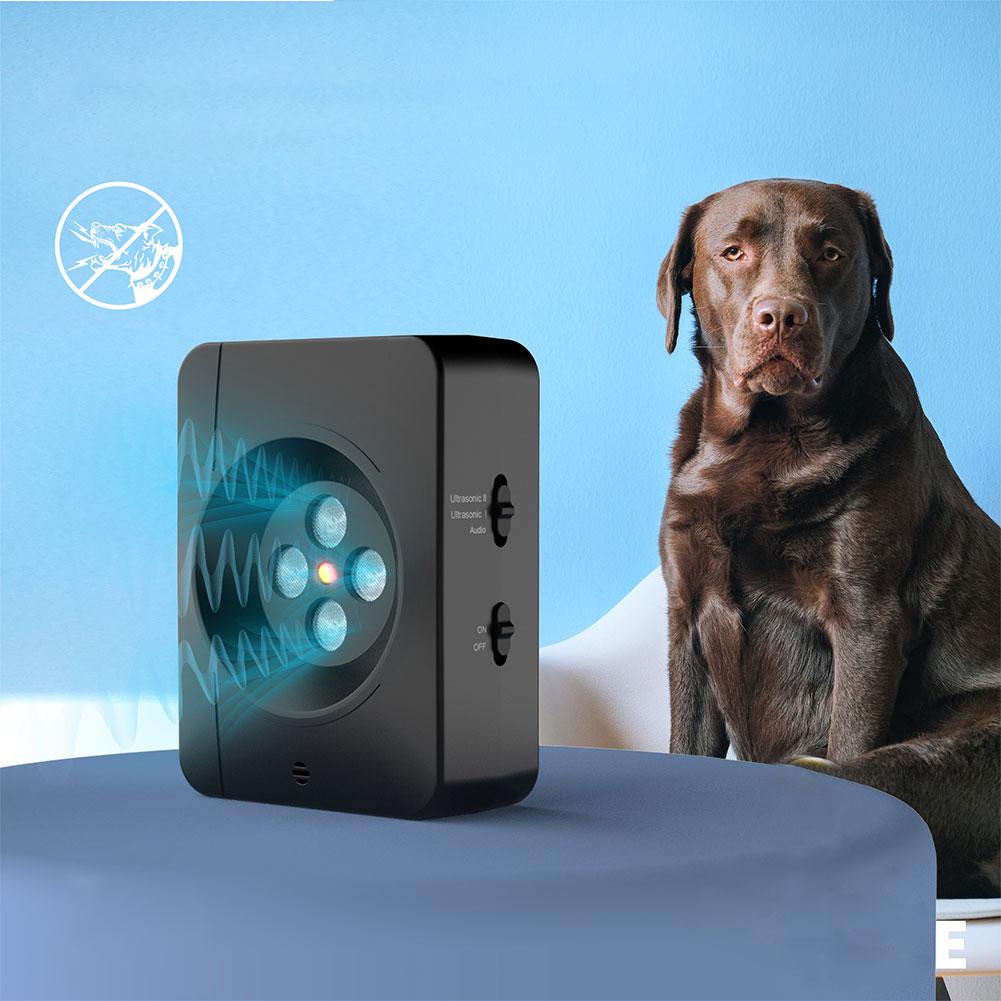 Ultrasonic Dog Barking Deterrent Rechargeable 50 Ft Dog Bark Stopper Waterproof Barking Stop Device Automatic for Indoor Outdoor