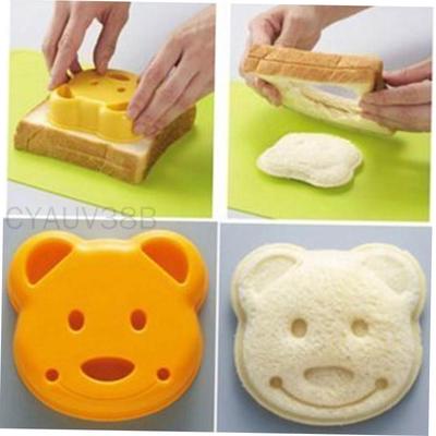 Новый маленький медведь в форме сэндвича хлеб торт Mold Maker DIY Mold Cutter Craft D0I