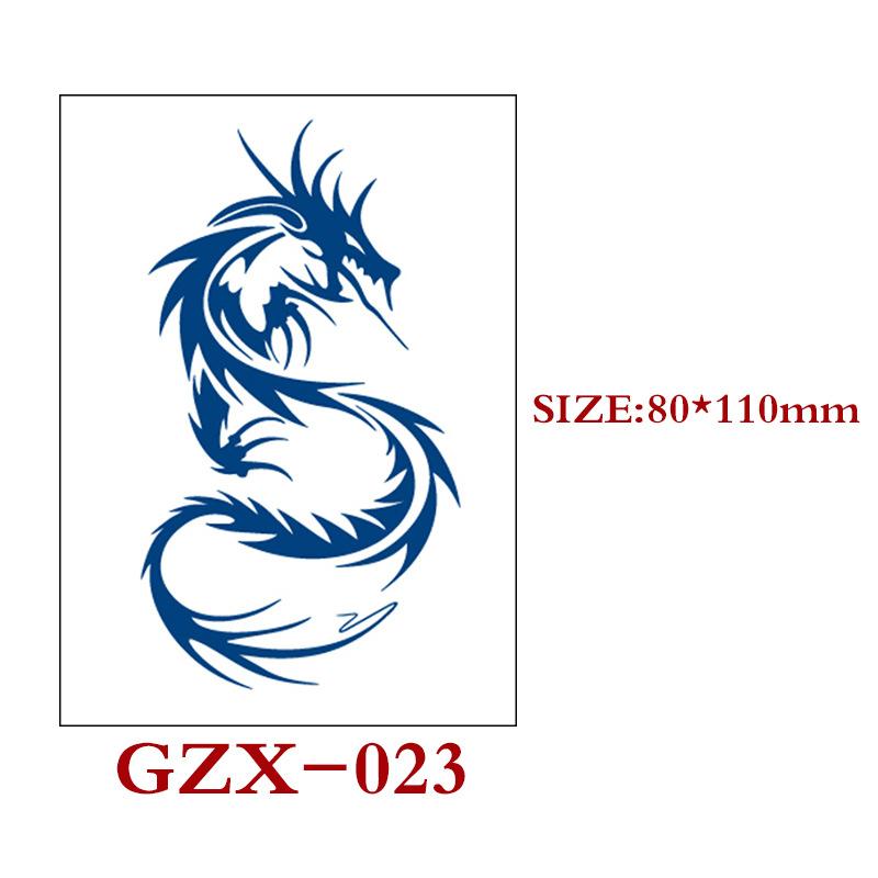 Травяная полуперманентная наклейка-тату, Полуперманентная наклейка-тату, Водостойкая, Потостойкая татуировка