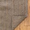 Rug Runner 100% Natural Jute Braided Handmade Carpet Modern Rustic Look Area Rug