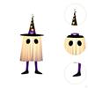 Halloween Hanging Glowing Hat Light up Props Creative Outdoor Decor for Indoor