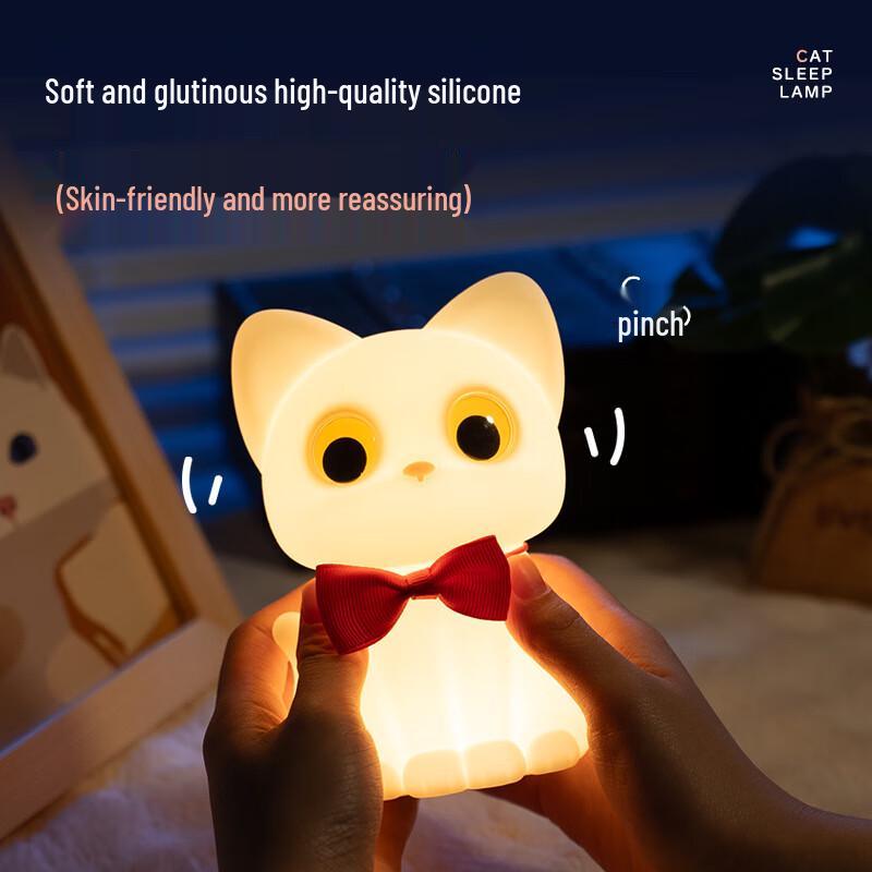 Силиконовый ночник-лапка кошки Lishen