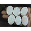 270Cts. Natural White Scolecite Oval Cabochon Loose Gemstone 6 Pcs Lot A-280
