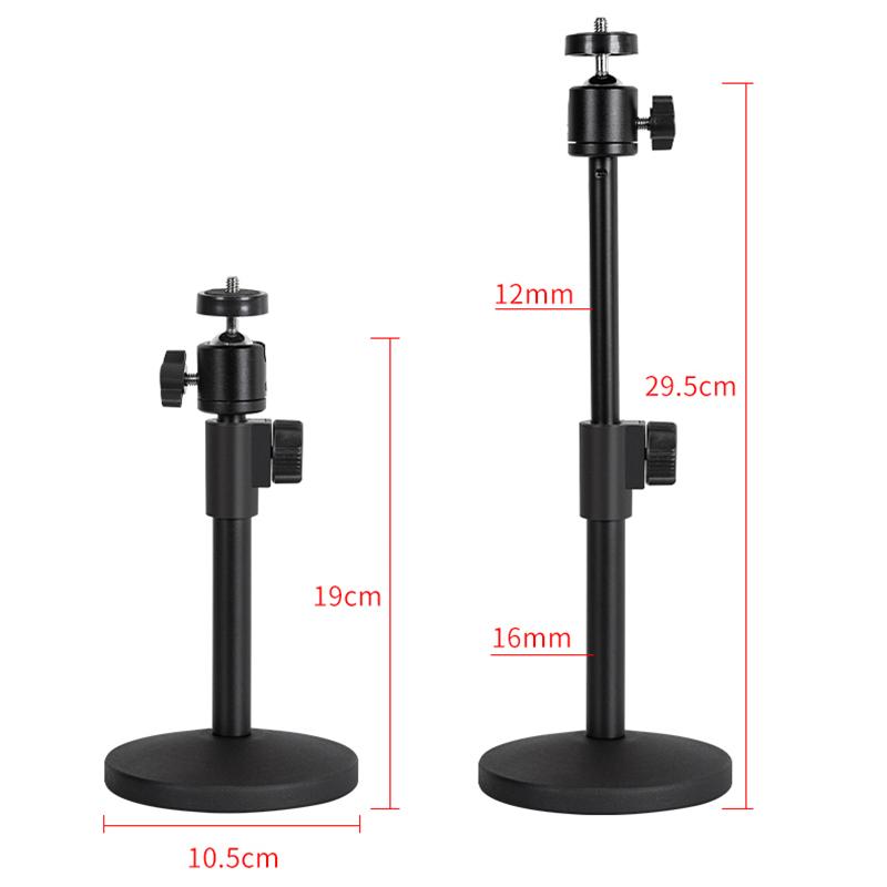 Desktop Webcam Support Stand Metal Desk Tripod for Web Camera Mount Base Webcam Tripe Tripie Stative for Logitech Streaming
