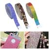 1 Roll Practical Attractive Handmade Rhinestones Ribbon Bag Shoes Hat DIY Paste Drill Rhinestone Supplies Birthday Gift
