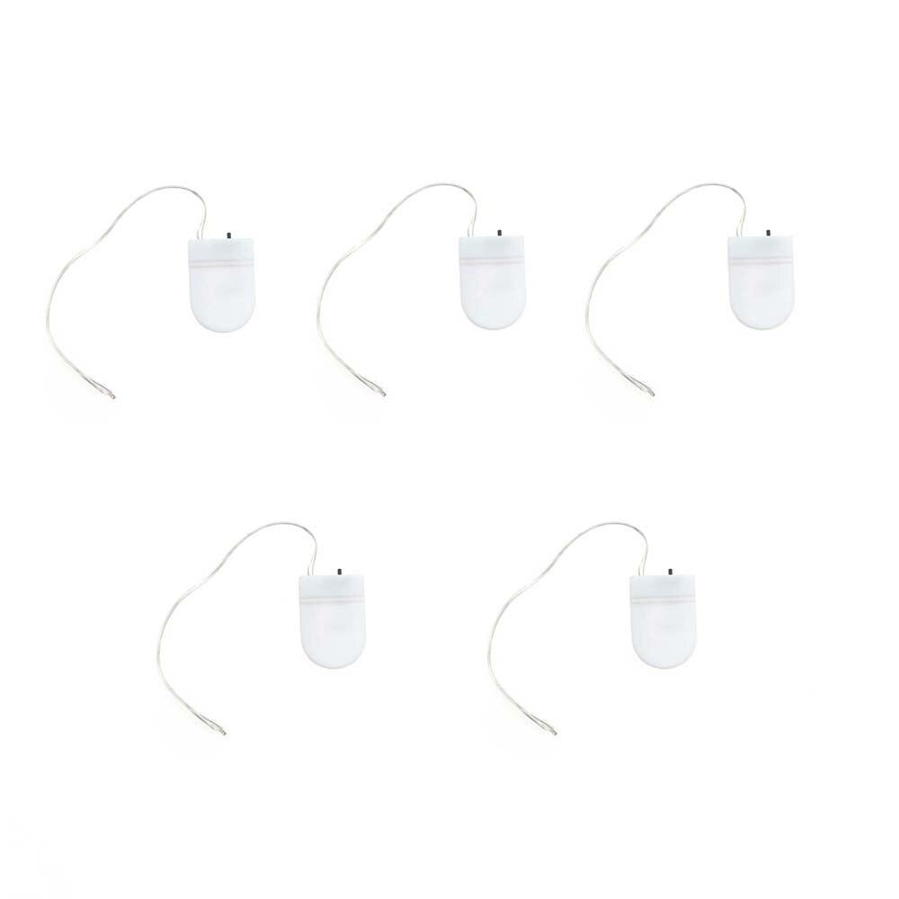 5PCS CR2032 Button Coin Cell Battery Socket Holder Case Cover with ON-OFF Switch 3V Battery Storage Box Batteries Container