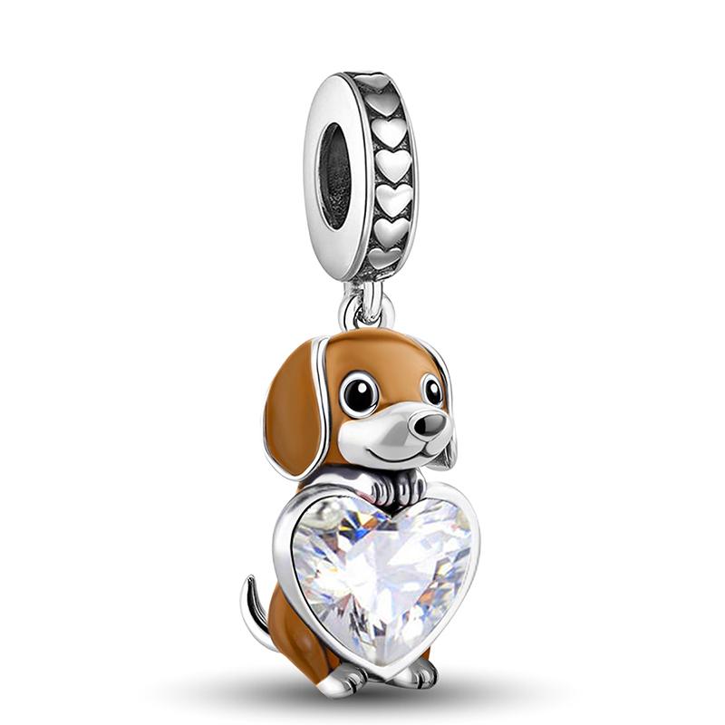 Медно-розовый фен-коала, подвеска-шарм «Оленёнок» для женщин, браслеты «Сделай сам», высококачественная персонализированная изысканная бижутерия