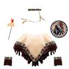 Little Indian Set: Cape, Shield, and Tomaha Headband