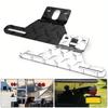 Aluminum Alloy Truck Trailer Camper License Plate Bracket Mount Stand Holder Number Plate Light Frame Support for Tractor RV