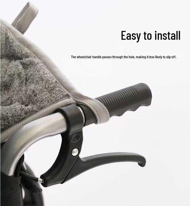 Пожилой Дорожный Плед: Зимнее ветрозащитное, морозостойкое толстое одеяло для использования на улице в инвалидной коляске