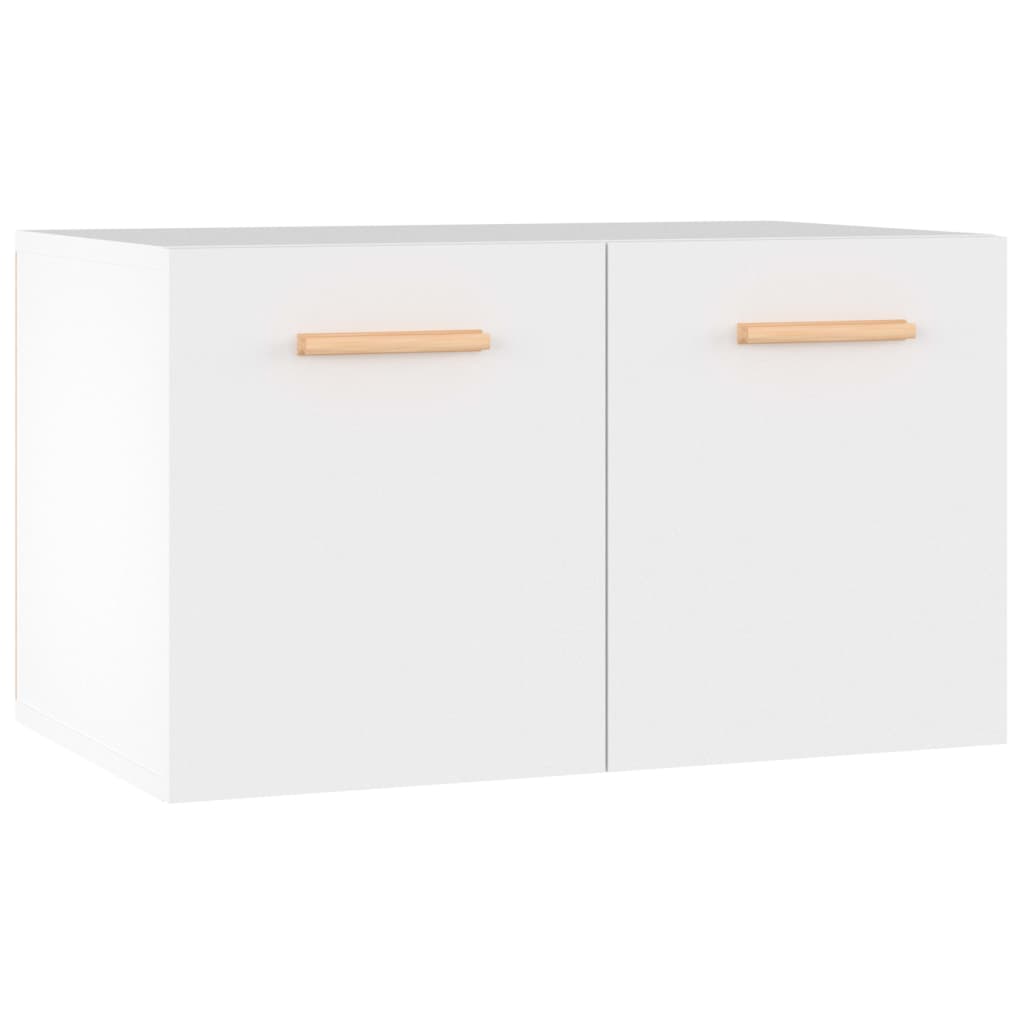 Wall Mounted Cabinet White 60 x 36.5 x 35 cm Engineered Wood
