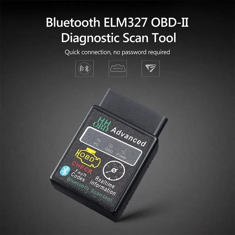 Автомобильный диагностический инструмент НОВЫЙ Bluetooth V1.5 Мини Elm327 OBD2 сканер OBD Code Reader для Android Windows Symbian Английский Worldmuma