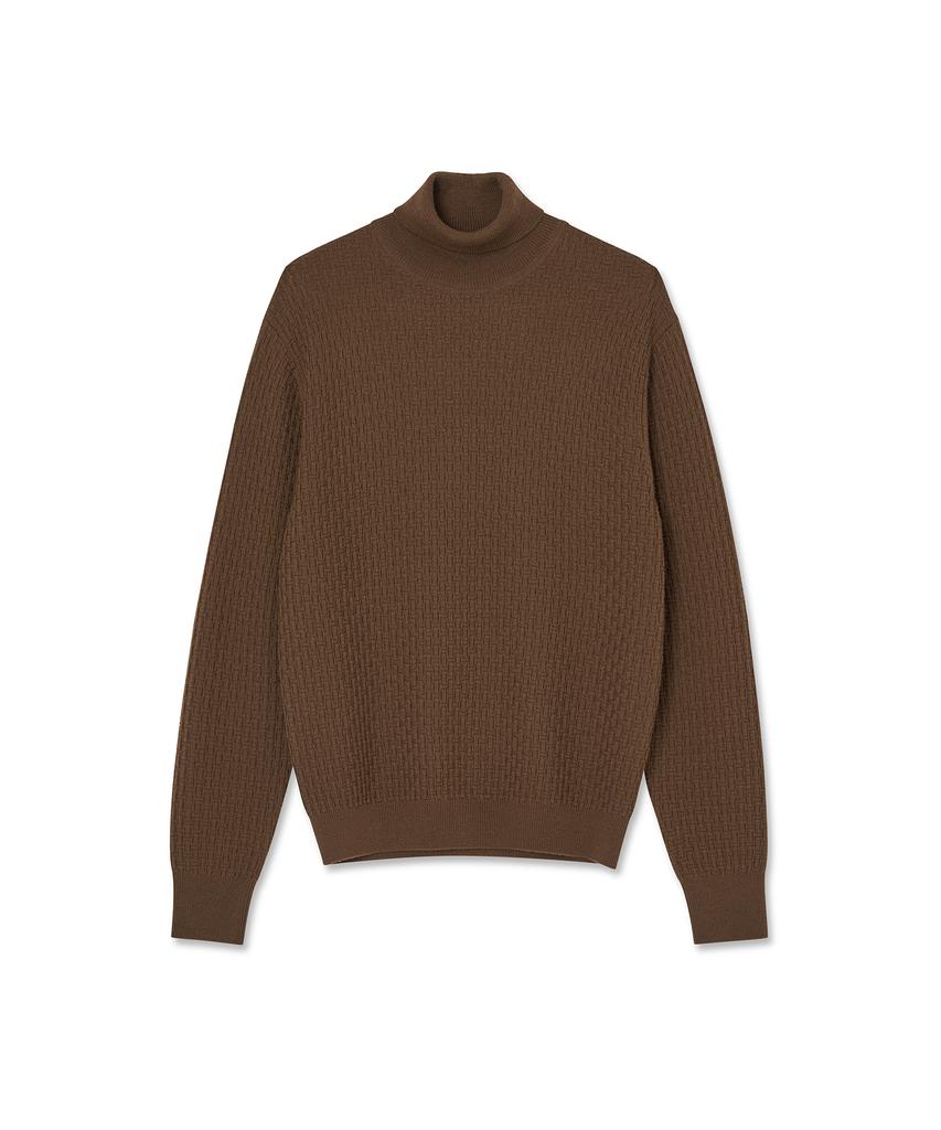 IOLO Signature Turtleneck_Brown