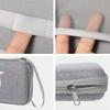Saxophone Reed Carrying Case Waterproof Reed Storage Bag Portable Zipper Bag with Mesh Pocket for Clarinet Saxophone