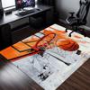 Modern Basketball and Hoop Sports Area Rug, Soft Non-Slip Indoor Outdoor Floor Mat for Living Room and Game Room